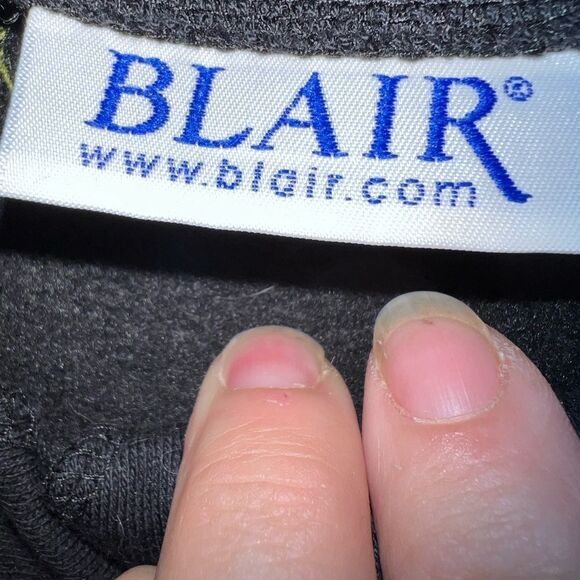 Blair Button front applique jacket sz medium - Picture 2 of 4